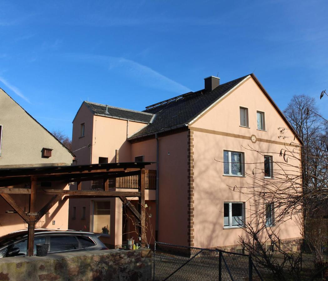 Ferienwohnung Beim Roessl Nossen Esterno foto