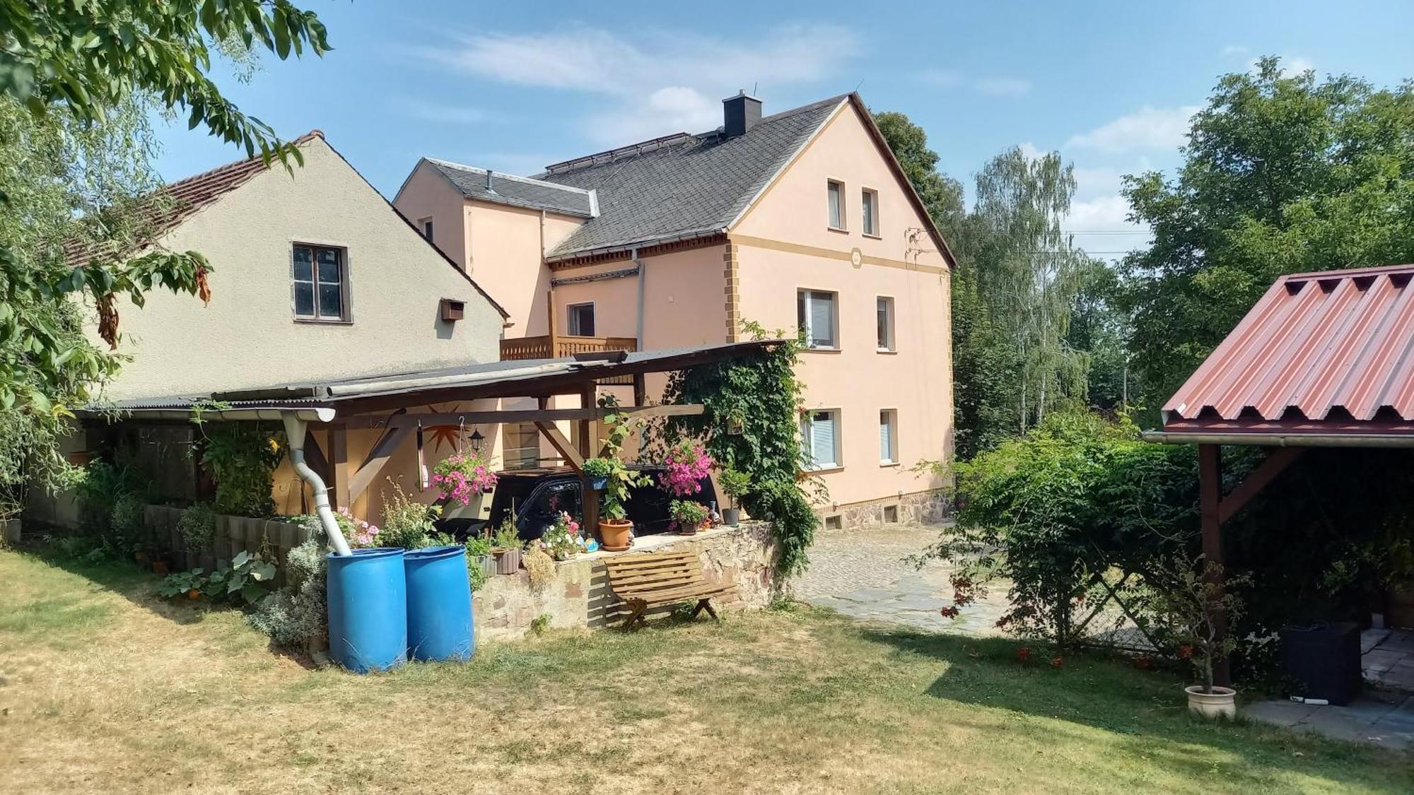Ferienwohnung Beim Roessl Nossen Camera foto